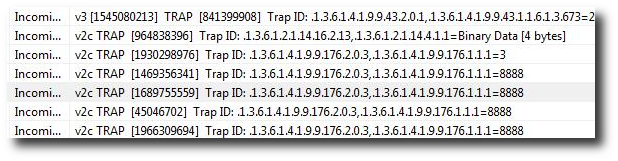 Showing raw SNMP OIDs in the packet list